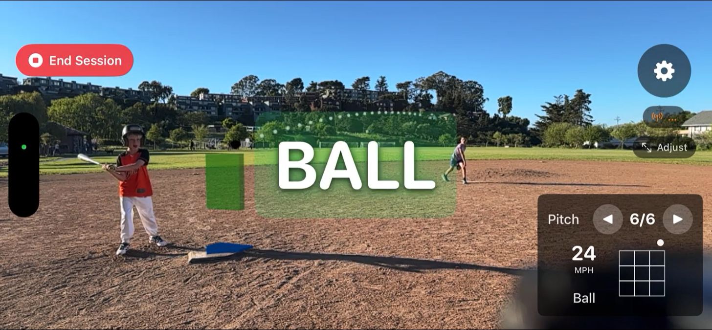 Youth pitcher in a bullpen