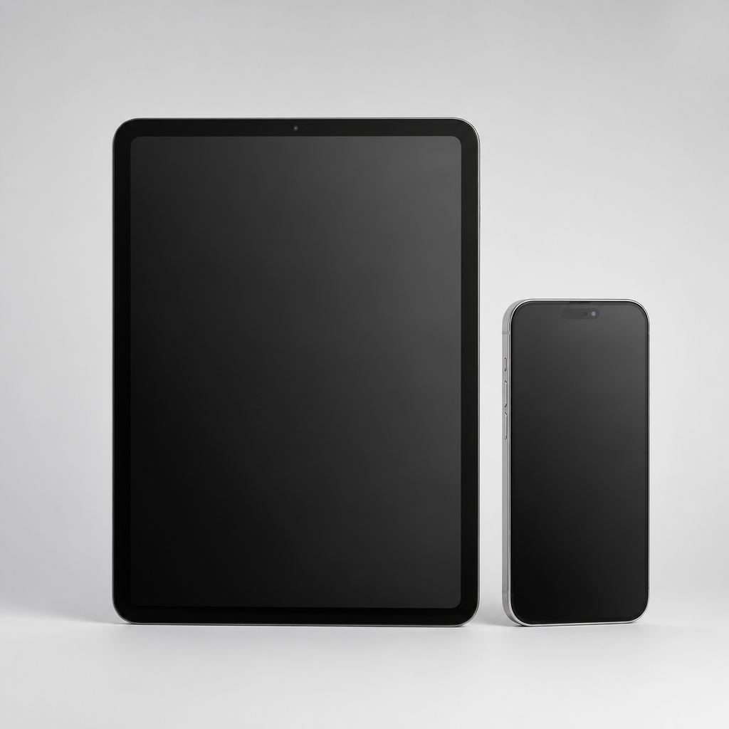 iPad and iPhone as second devices